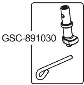 Рычаг тормоза и кулачок тормоза (L) - GSC-891030