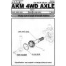 Ось АКМ 4WD (2) - MST-820094