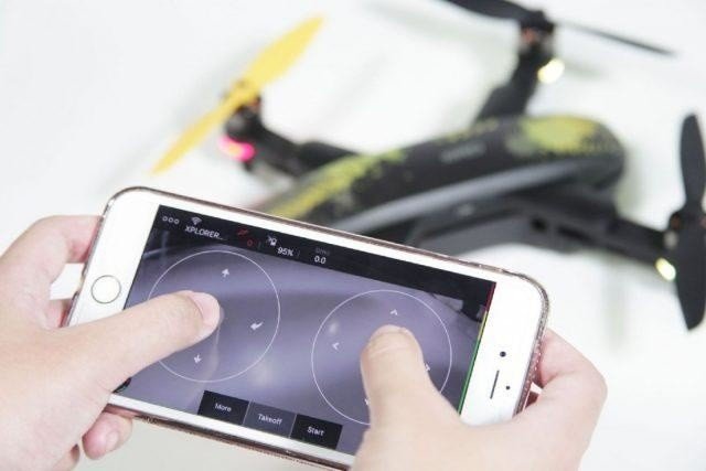 Радиоуправляемый квадрокоптер XIRO Xplorer Mini + аккумулятора + чехол, черный - XIRO-Mini-D