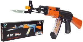 Автомат на батарейках HC-Toys AK-47 (штык-нож) - AK838-1