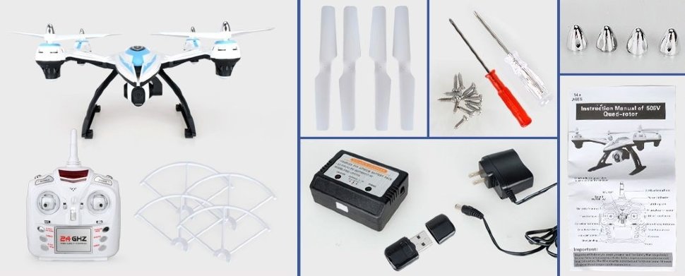 Радиоуправляемый квадрокоптер JXD 506V Challenger RTF 2.4G - JXD-506V