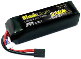 Аккумулятор Black Magic LiPo 11.1V 3S 30C 8400 mAh - BM-A30-8403TR