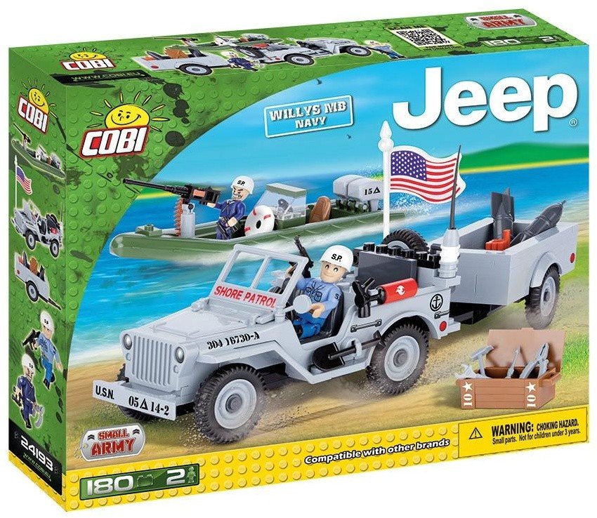Конструктор COBI Jeep Willys MB Navy - COBI-24193