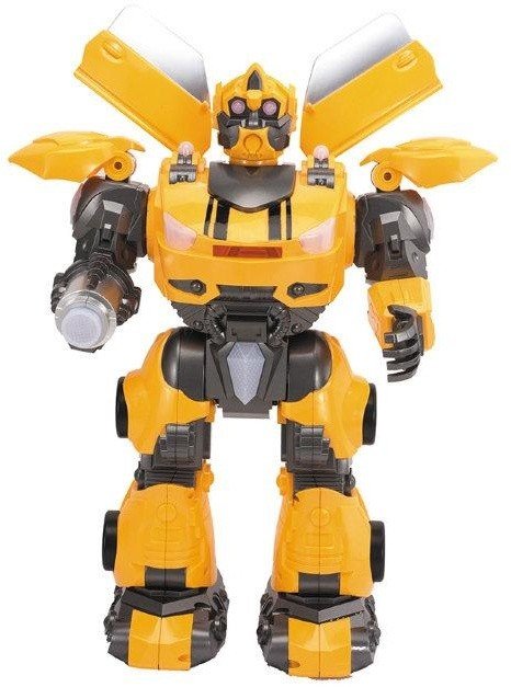 Радиоуправляемый робот трансформер Defatoys, стреляет дисками - 6021