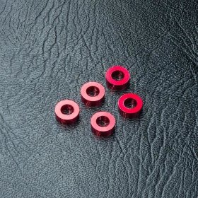 Алюминиевая прокладка 3X5.5X2.0 (red) (5) - MST-820027R