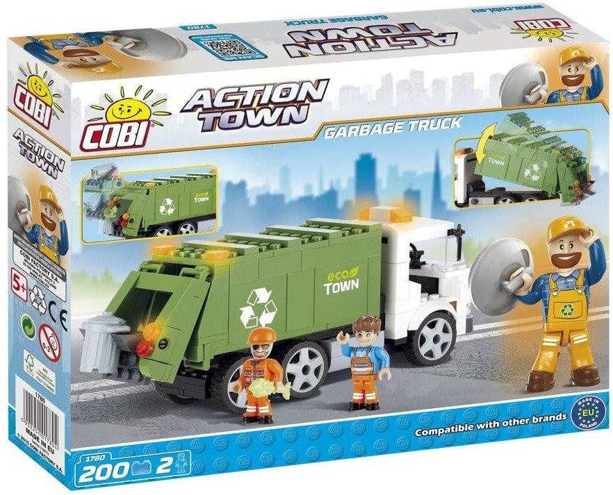 Конструктор COBI GARBAGE TRUCK - COBI-1780
