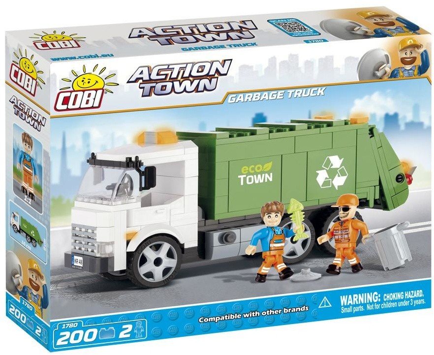 Конструктор COBI GARBAGE TRUCK - COBI-1780