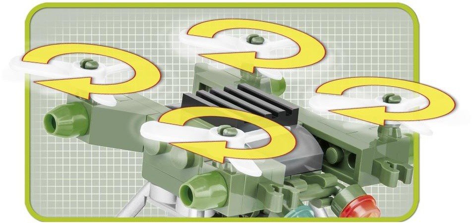 Конструктор COBI Боевой дрон - COBI-2151