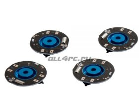 Комплект тормозных дисков светящихся (синие) - SWS-3342003_bu