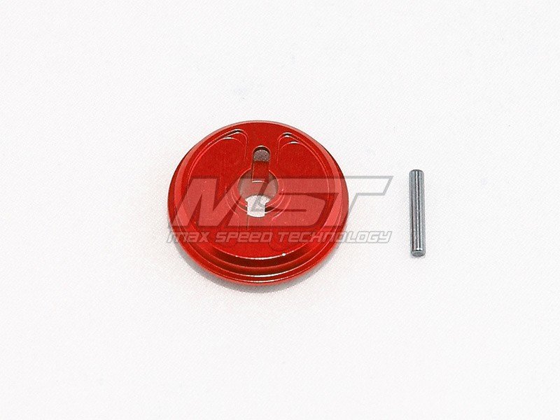 Alum. spur gear holder (red) - MST-210117R