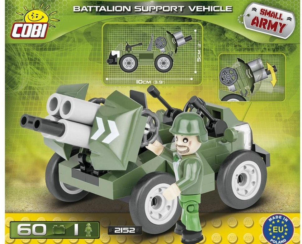 Конструктор COBI Автомобиль поддержки - COBI-2152