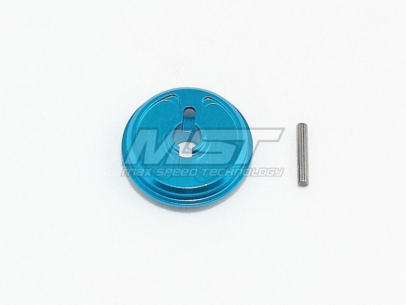 Alum. spur gear holder (blue) - MST-210117
