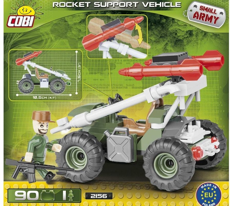 Конструктор COBI Ракетный автомобиль - COBI-2156