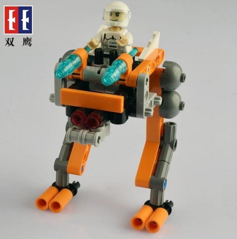 Конструктор Double E Cada Technics звездный отряд, собери звездный корабль с C54001W+02W+03W (103 детали) - C54004W