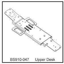 Верхняя пластина шасси - BS910-047