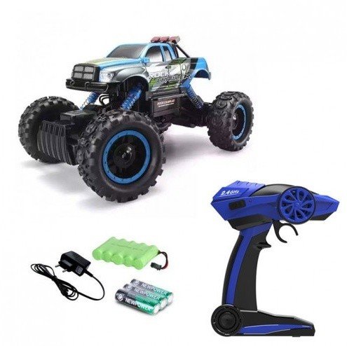 Радиоуправляемый краулер HuangBo Toys Rock Crawler 4WD 1:14 RTR 2.4G - HB-P1402 