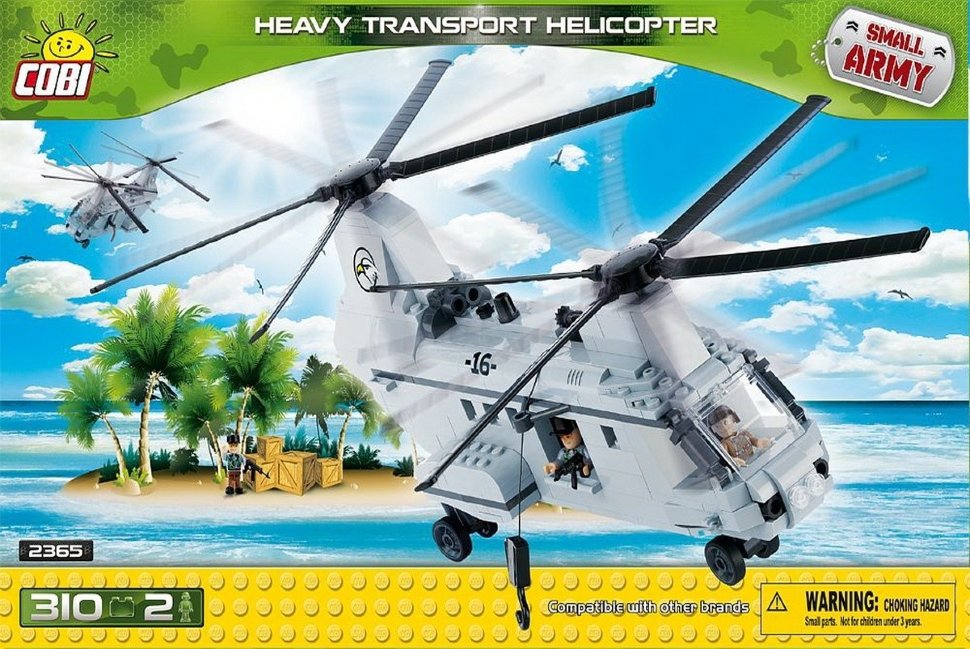 Конструктор COBI Heavy Transport Helicopter - COBI-2365
