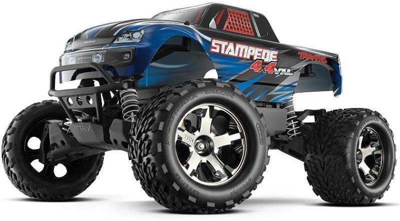 Радиоуправляемый монстр Stampede 4x4 VXL 4WD RTR масштаб 1:10 2.4G - TRA67086-4