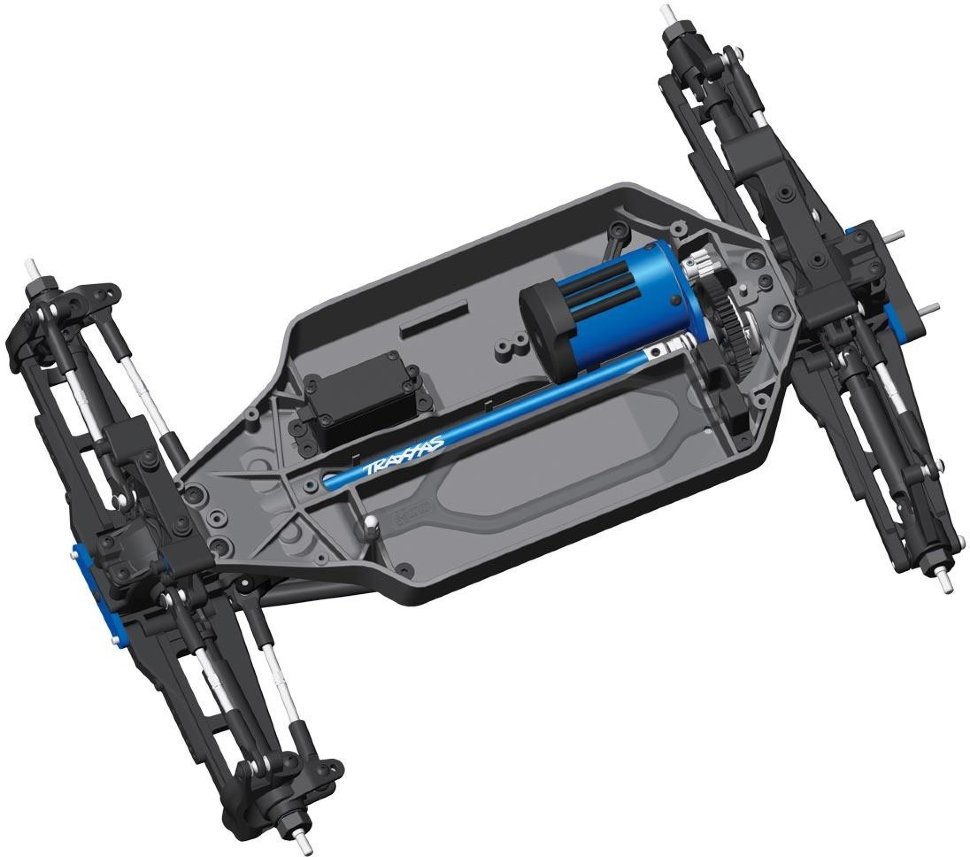Радиоуправляемый монстр Stampede 4x4 VXL 4WD RTR масштаб 1:10 2.4G - TRA67086-4