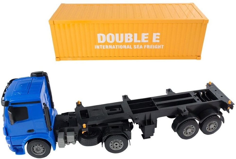Радиоуправляемый контейнеровоз Double E Mercedes-Benz Arocs 1:20 2.4G - E564-003