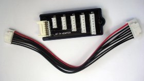 Балансировочный разъем Li-Po с кабелем HUB | 5 in 1 (JST EH Adapter) - AM-1253