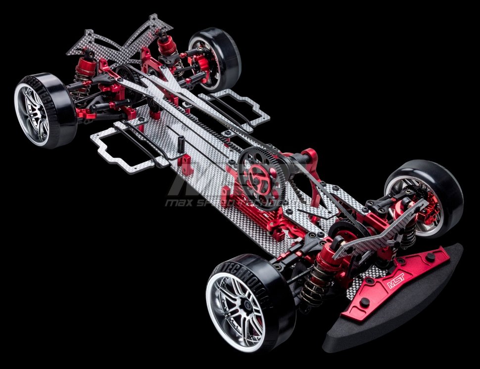 MS-01D VIP II 1/10 Scale 4WD Electric Drift Car Chassis ARR (SSG) (red)