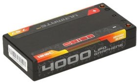 Аккумулятор Team Orion Batteries Ultimate Graphene HV Lipo 7.6 V (2s) 4000mAh 120C Hard Case Tubes - ORI14502